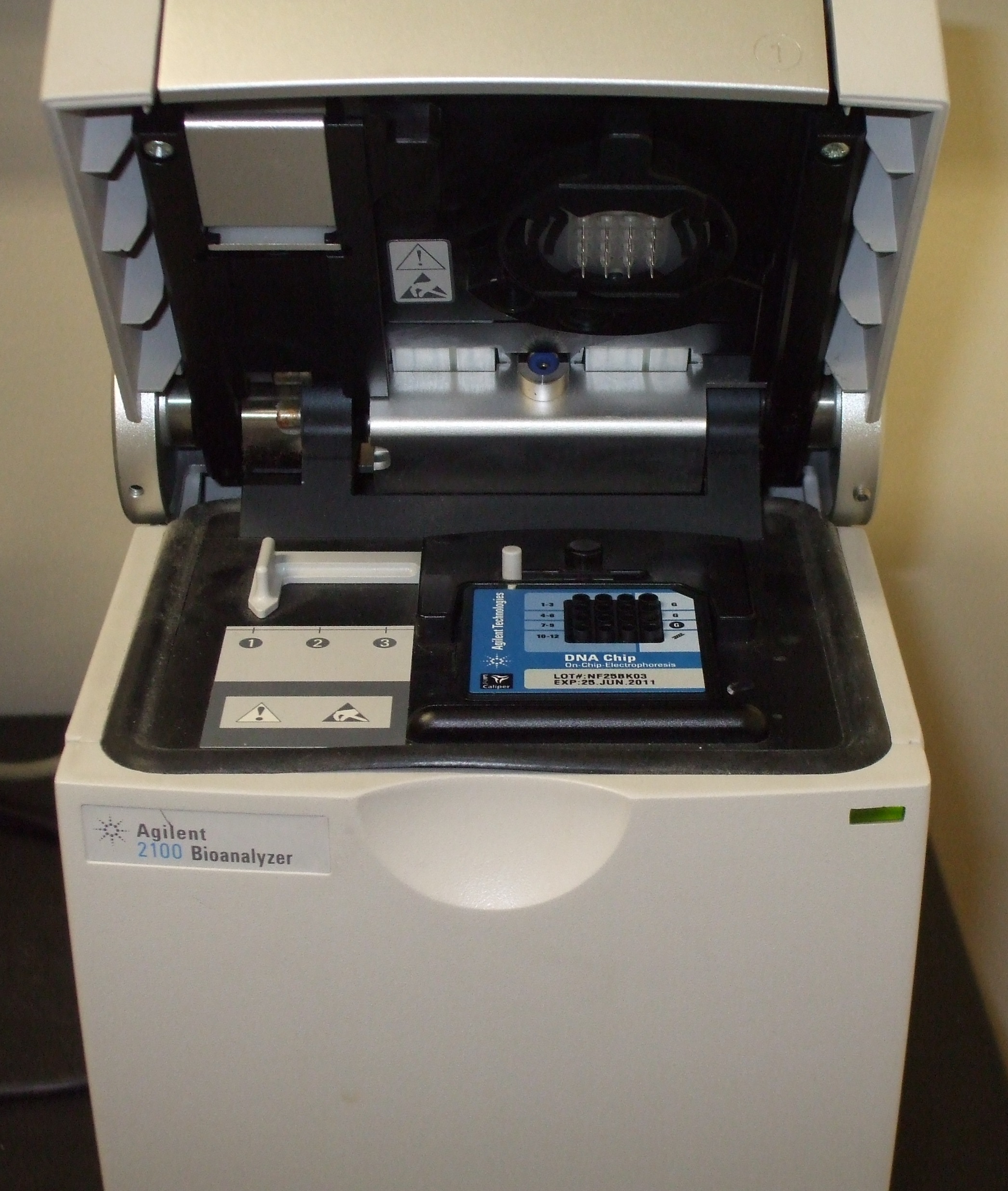Agilent 2100 bioanalyzer rii core facilities university of arizona