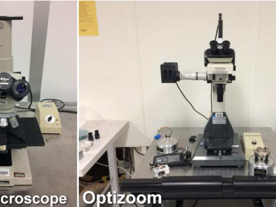 Nikon Microscopes with larger labels