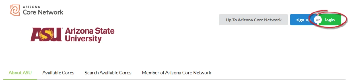 ASU iLab login - click