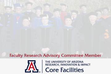 Faculty Research Advisory Committee Member (image from https://engineering.arizona.edu/faculty-staff-resources)