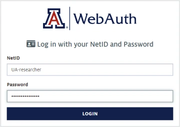 UA WebAuth